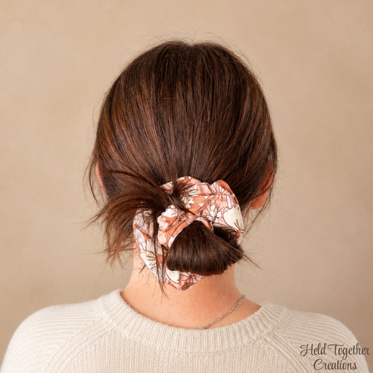 Blush Bloom Scrunchie