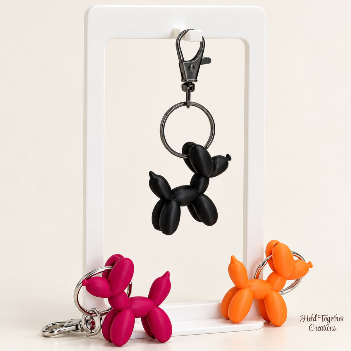 Balloon Dog Keyring