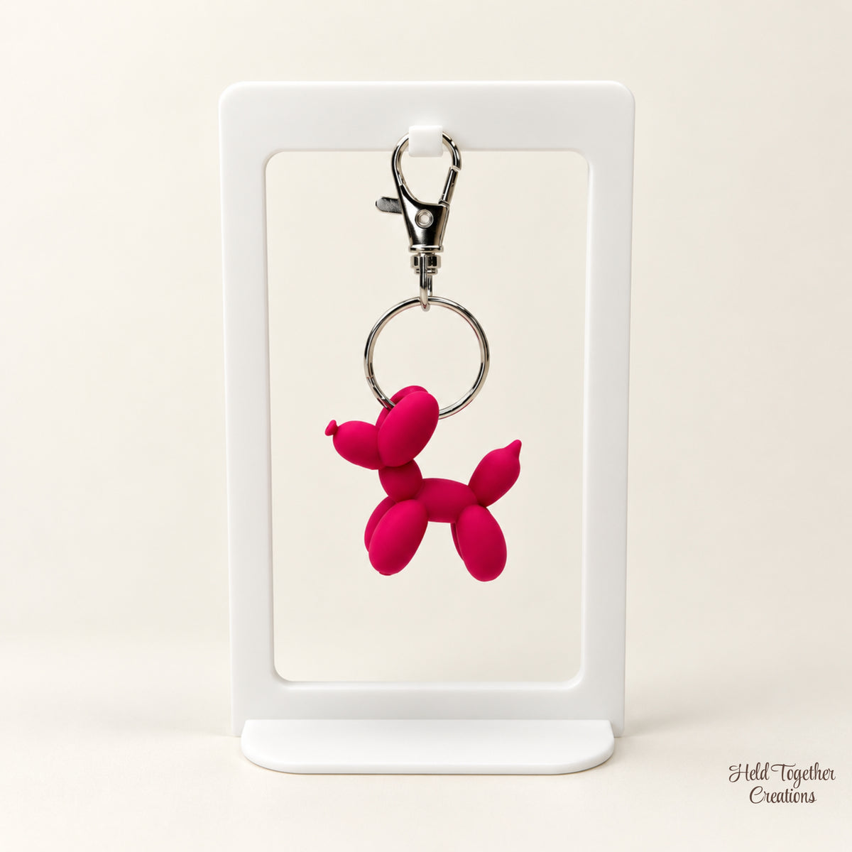 Balloon Dog Keyring