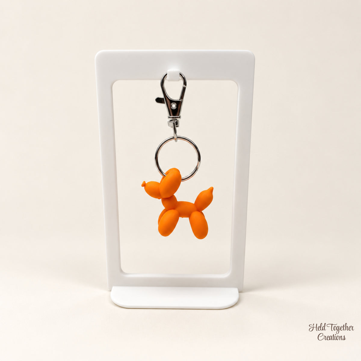 Balloon Dog Keyring