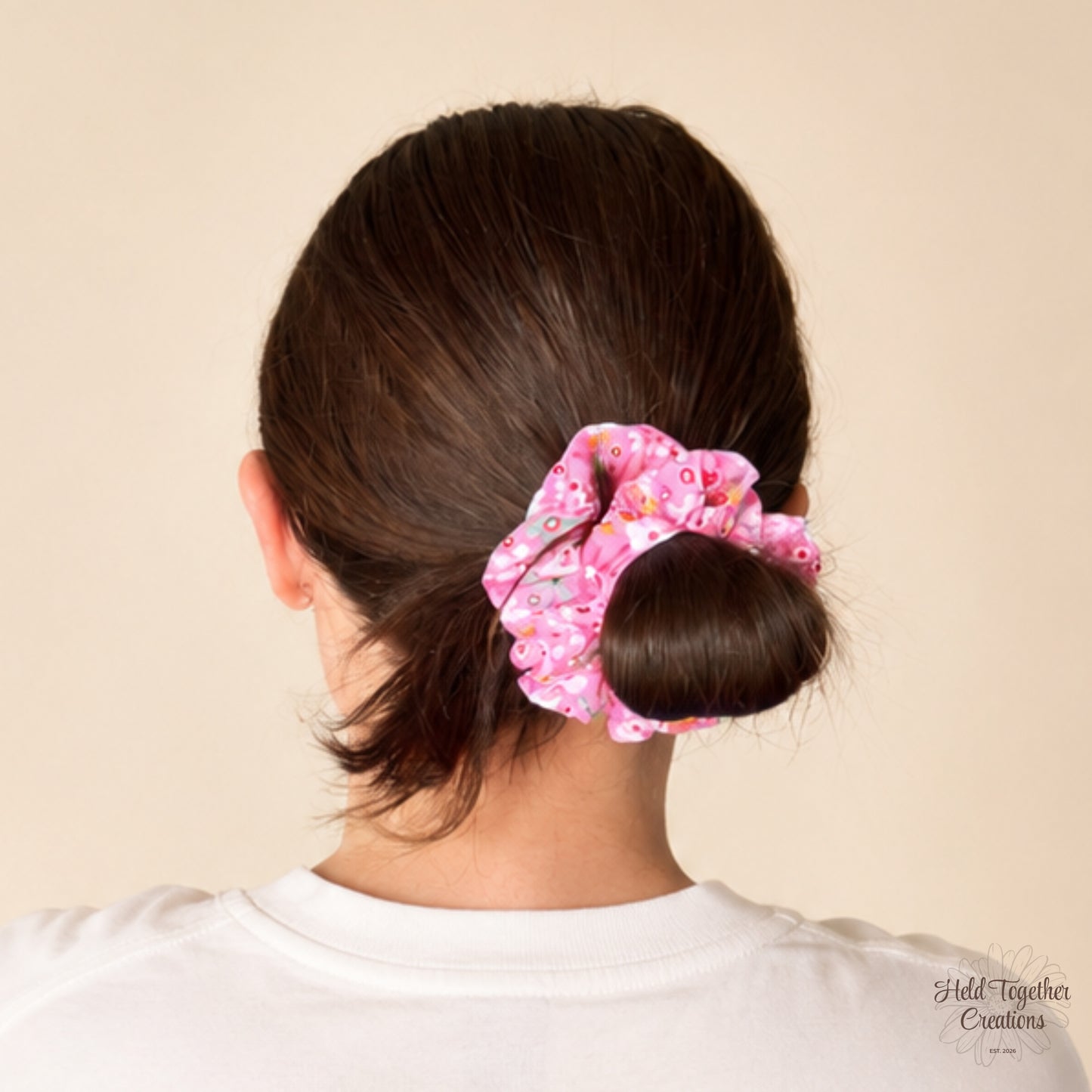 Berry Bloom Scrunchie