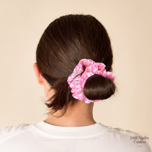 Berry Bloom Scrunchie
