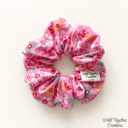 Berry Bloom Scrunchie