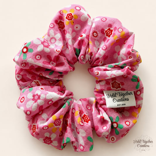 Berry Bloom Scrunchie