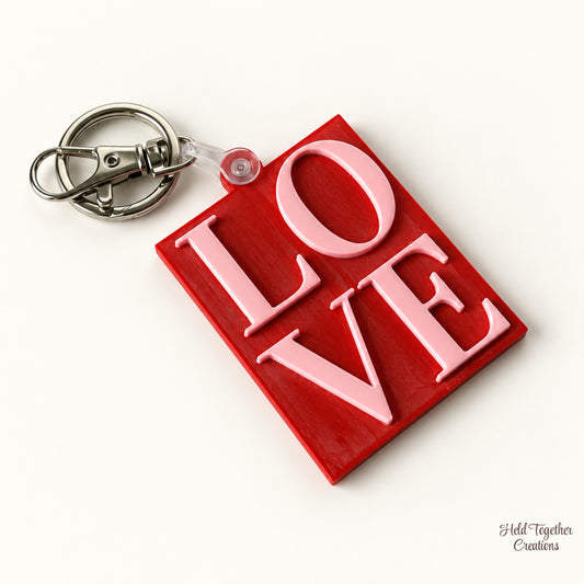 Big Love Keyring