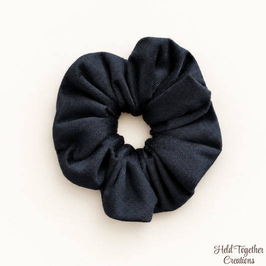 Black Velvet Scrunchie