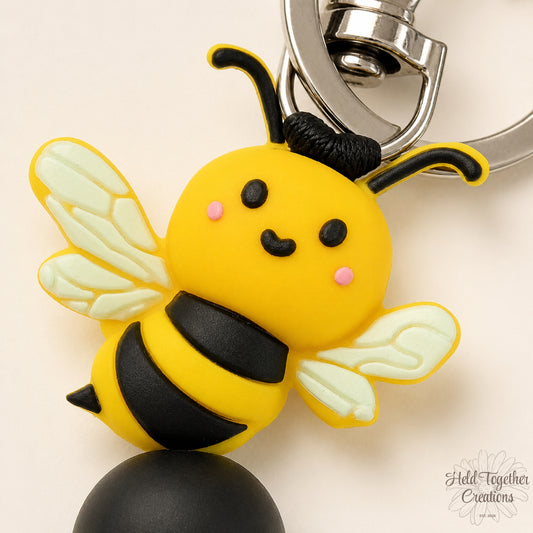 Busy Bee Keyring