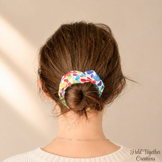 Heart Pop Scrunchie