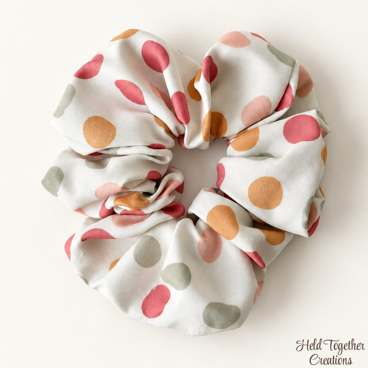 Peachy Pop Scrunchie